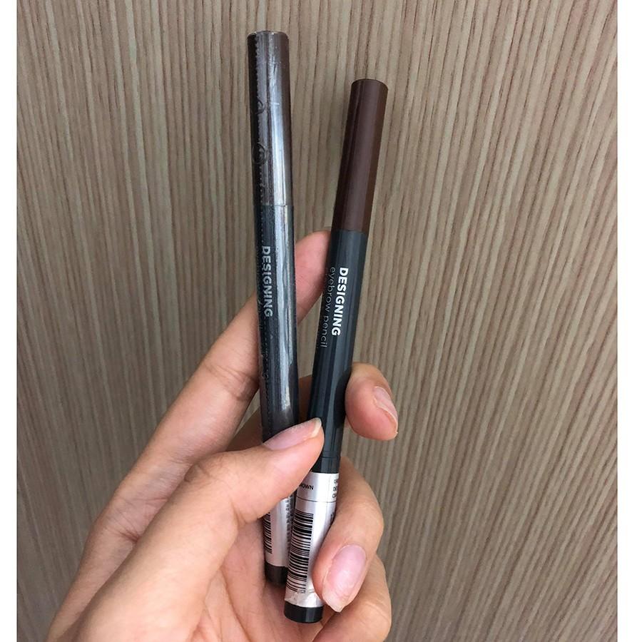 Chì Kẻ Mày 2 Đầu Designing Eye - Brow Pencil 3G - No.2