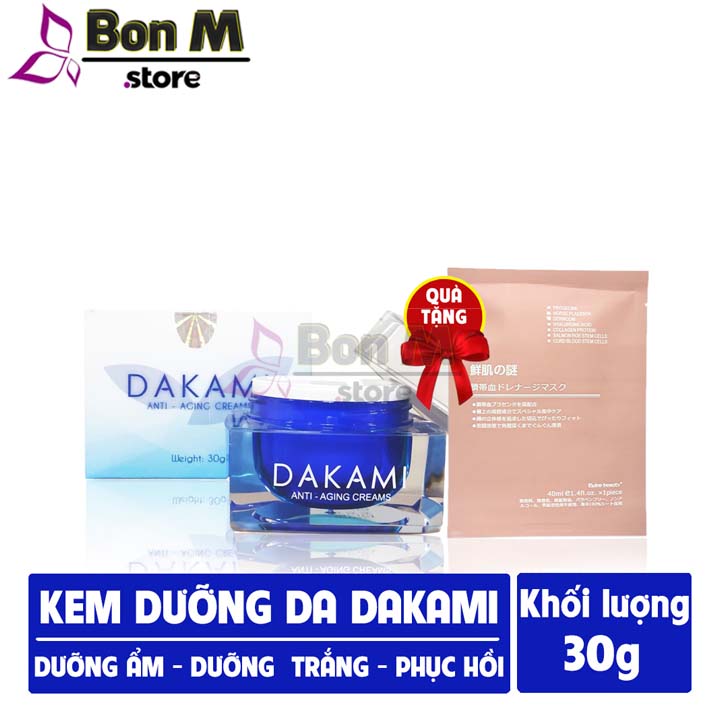 [Mẫu Mới 2020] Kem Dakami Chống Lão Hóa Hàn Quốc Dưỡng Trắng Da Mặt Giảm Nám Tàn Nhang Xóa Mờ Vết Thâm Nếp Nhăn Chân Chim Vùng Mắt