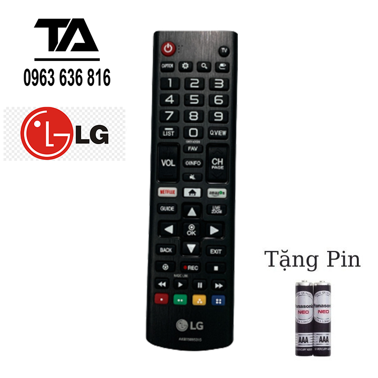 Remote Điều Khiển Tivi LG - chính hãng theo tivi