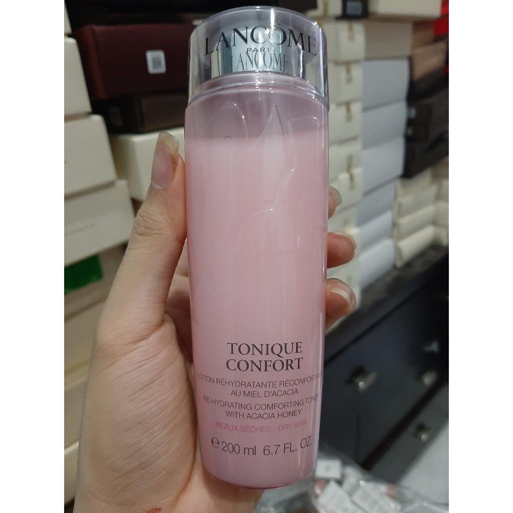 [HCM]Nước hoa hồng da dành cho da thường đến khô Lancome Tonique Confort 200ml chất lượng sản phẩm đảm bảo an toàn đến sức khỏe người dùng và cam kết hàng đúng mô tả