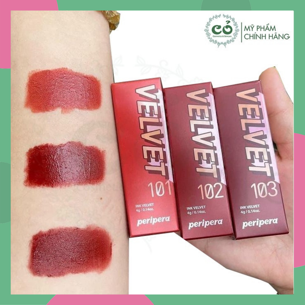 [HCM][LIMITED] Son Kem Lì Peripera Ink Velvet 2021