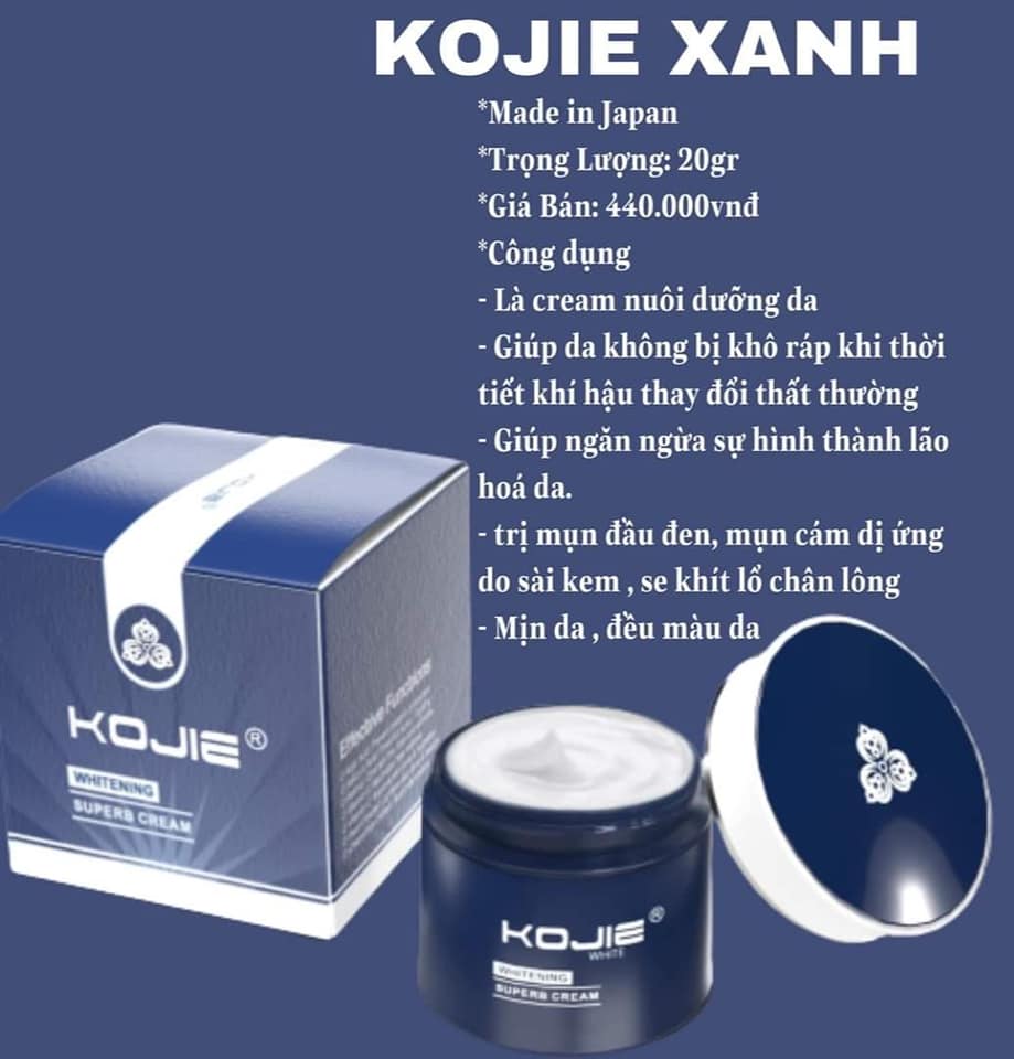 [Hcm]Kem Kojie Tái Tạo (Kojie Xanh)