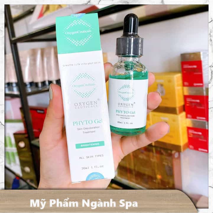 Tinh chất OXYGEN PHYTO GEL trắng da thu nhỏ lỗ chân lông