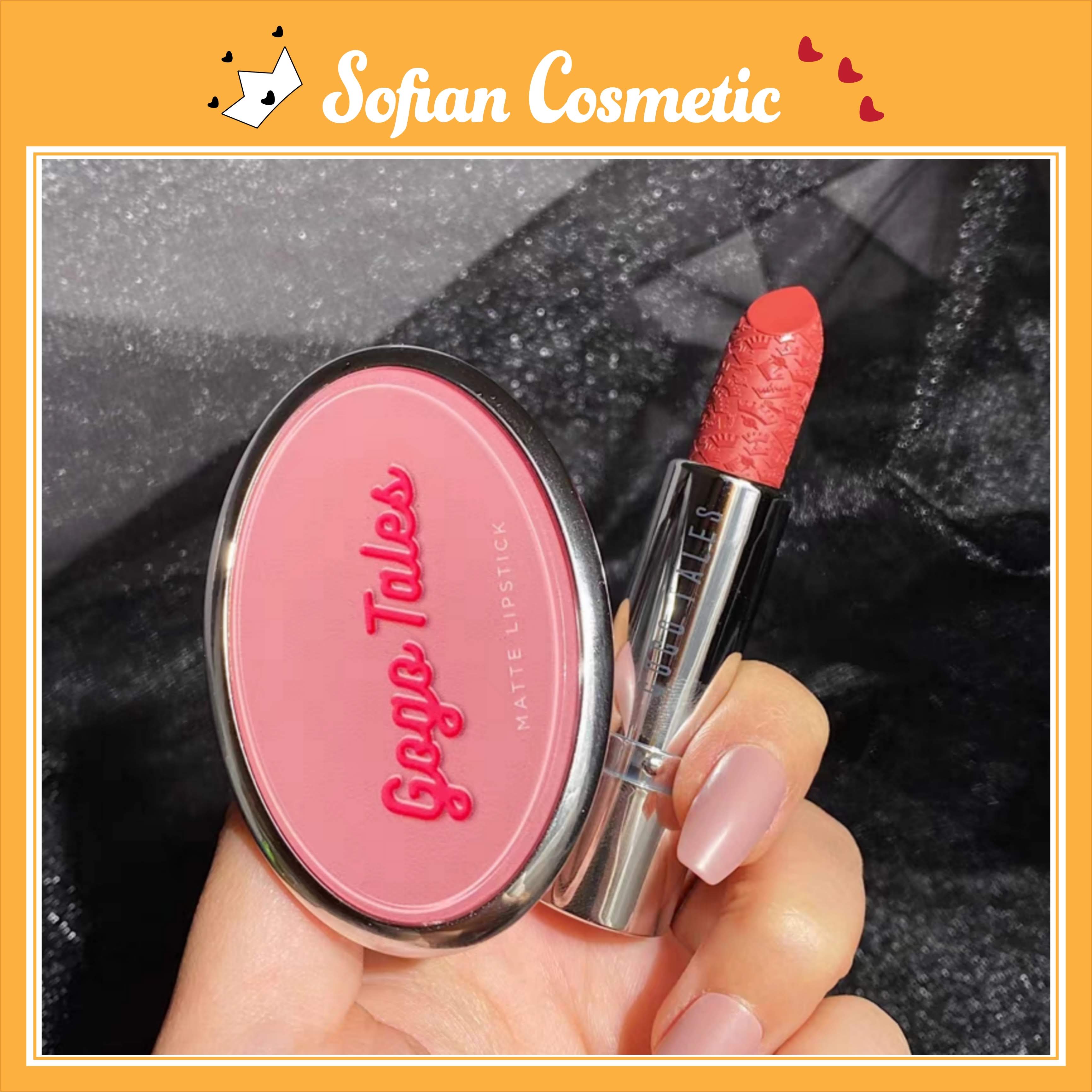 Gogo Tales - Son Nội Địa Trung Gogotales Cloud Admiration Mirror Matte Kèm Theo Gương Độc Đáo Tiện Lợi - Sofian Cosmetic