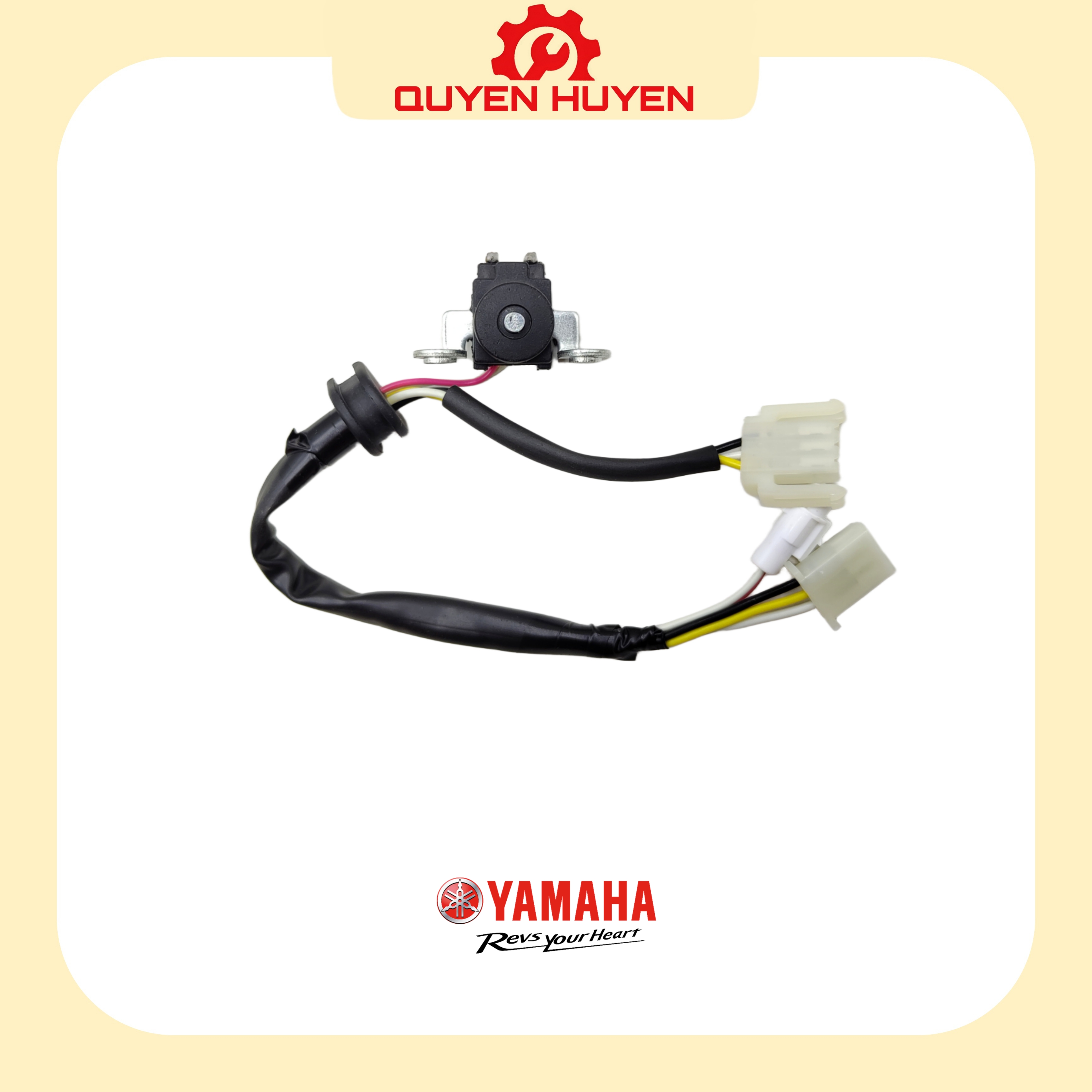 Cục khiển xe máy - Jack kích nguồn Honda Yamaha - Dream Wave Cub Future Jupiter Sirius