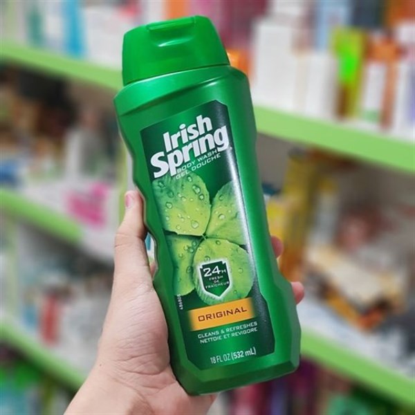 [Hcm]Sữa Tắm Dành Cho Nam - Sữa Tắm Gội Toàn Thân Cho Nam Irish Spring