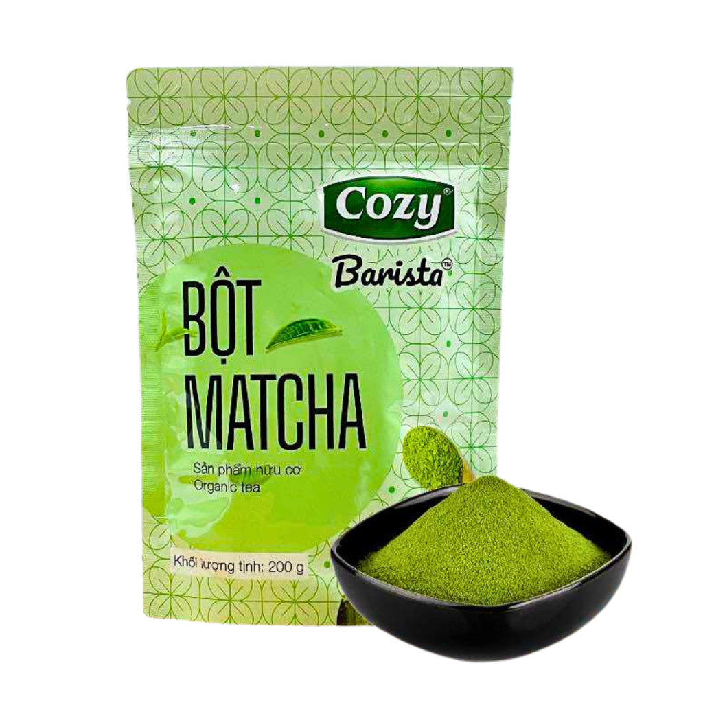 Bột Matcha Cozy Barista - túi 200g