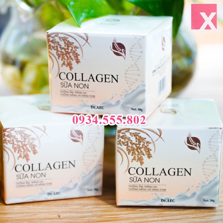 [HCM]Combo 3 Kem Collagen Sữa Non Dưỡng Ẩm Trắng Da Mặt – CHÍNH HÃNG