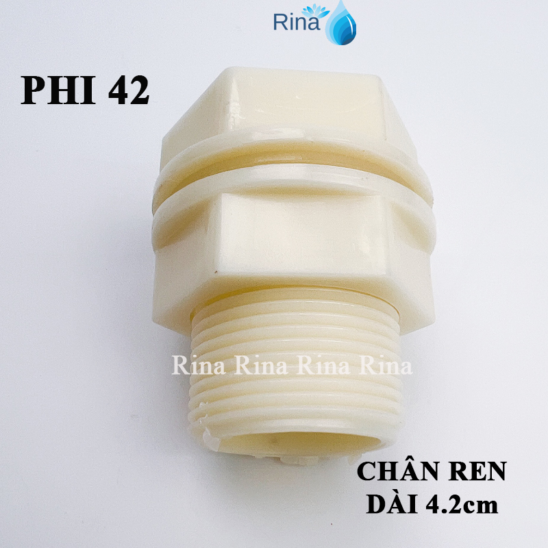 Ốc siết bồn Ép phi nhựa ABS cao cấp LOẠI 1 PHI 21273442496090 Ép Phi Bồn Ép thùng phi nhựa Rina