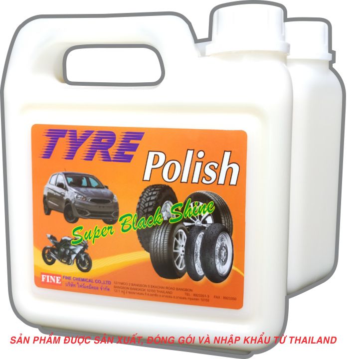 DẦU BÓNG VỎ XE 1 LÍT - THÁI LAN