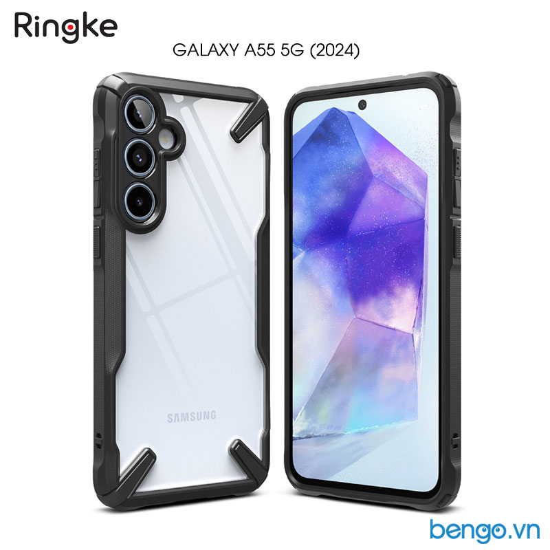 Ốp lưng Samsung Galaxy A35 5G/A55 5G RINGKE Fusion X