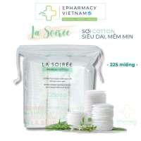 Bông Tẩy Trang Lamer LASOIRÉE 100% Cotton Siêu Mềm Siêu Mịn Không Xơ Bông