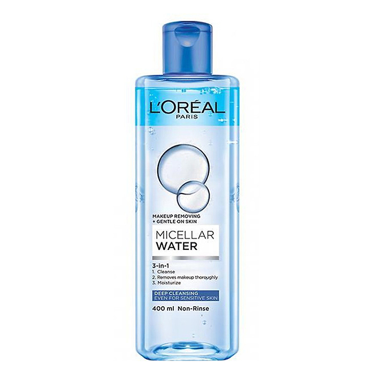 [Hcm]Nước Tẩy Trang Đa Năng 3 - In - 1 Loreal Paris Micellar Làm Sạch Sâu 95Ml - 400Ml (Xanh Dương Đậm)