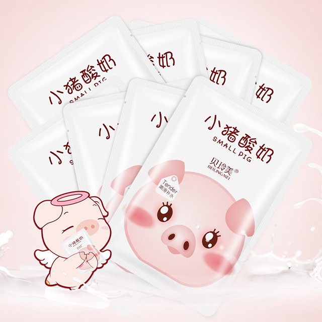 [Hcm]Mặt Nạ Heo Sữa Beilingmei Small Pig