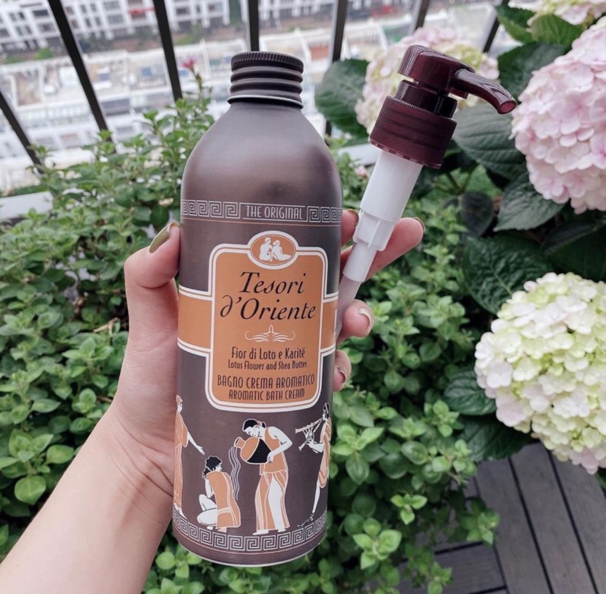 Sữa tắm nước hoa Ý Tesori Doriente