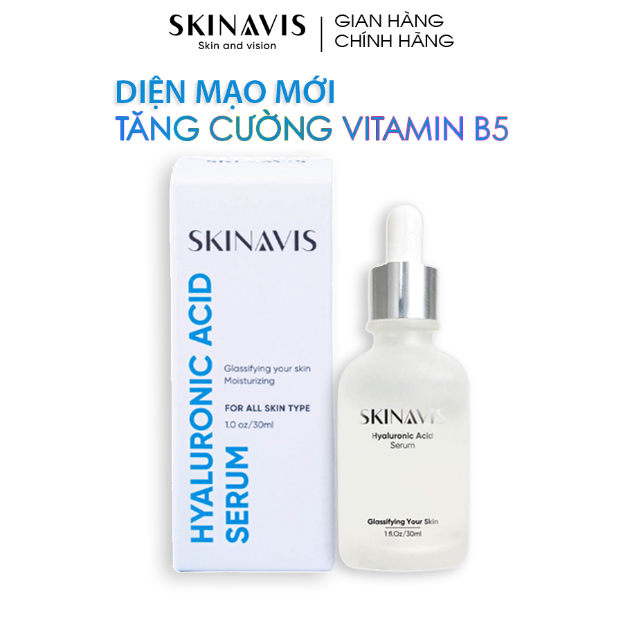 Tinh Chất Cấp Ẩm Phục Hồi SKINAVIS Hyaluronic Acid & Niacinamide + B5