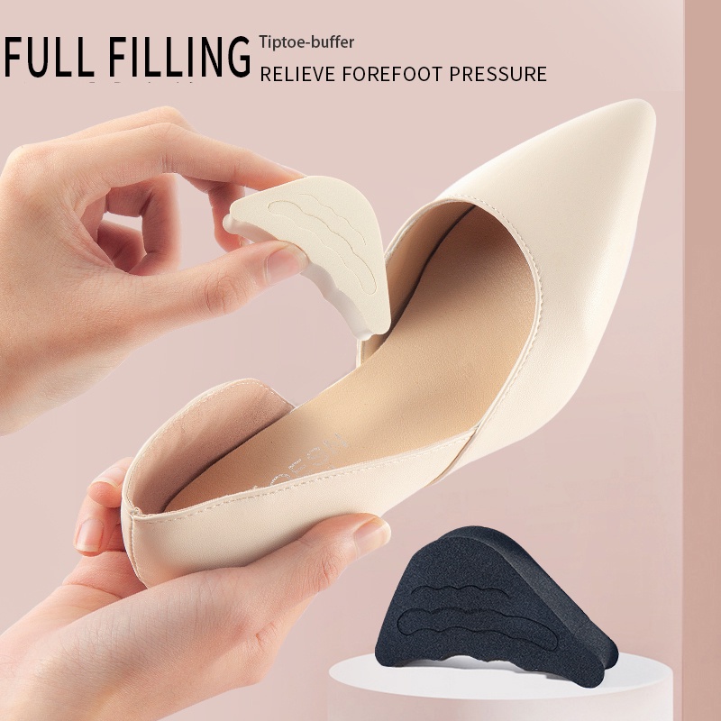 Set 2 Miếng đệm mũi giày cao gót chống rộng giày giảm đau chân hỗ trợ đi chắc chânĐế lót giày cao gó
