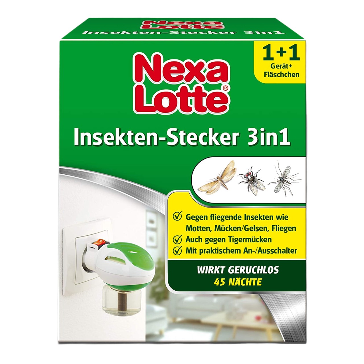 MÁY XÔNG TINH DẦU ĐUỔI MUỖI NEXA LOTTE – BILL MUA TẠI ĐỨC