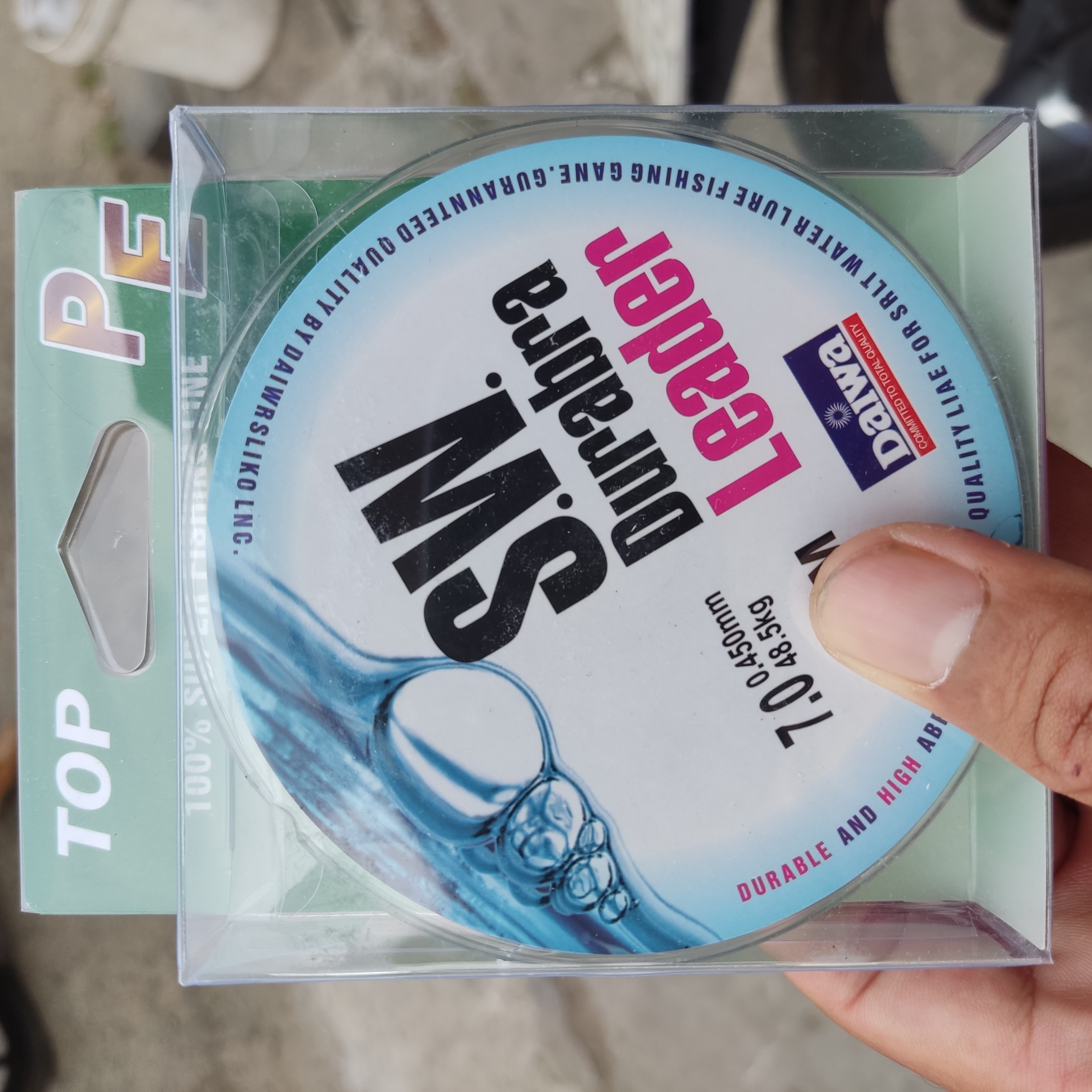 FREE SHIP MAX Dù câu cá S.W Durabra Leader 60m