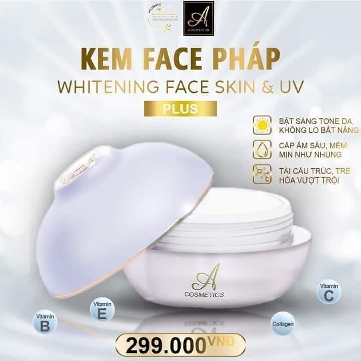 [Hcm]Kem Face Pháp A Kem Dưỡng Da Mặt Hàng Chính Hãng