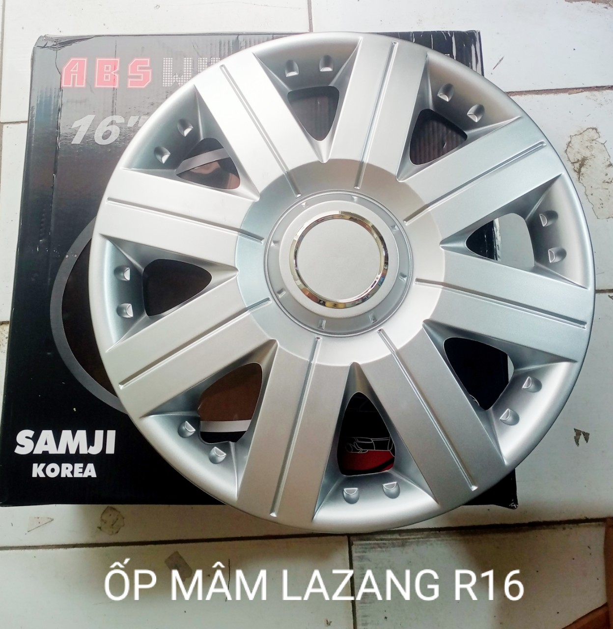 ỐP CHỤC MÂM LAZANG R14 CHÍNH HÃNG  MADE IN KOREA ỐP LAZANG R13 Và R14  và  R15  và  R16inch