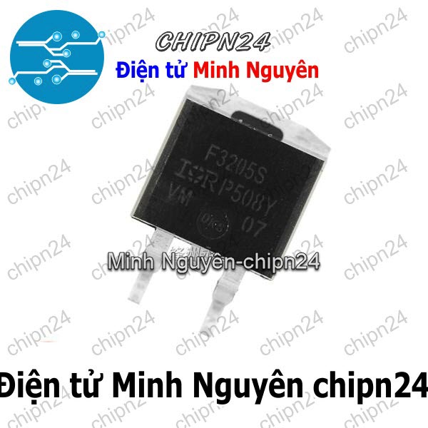 [2 con] (SOP) Mosfet Dán IRF3205S TO-263 110A 55V Kênh N (SMD) (IRF3205 F3205S 3205) - HH001796