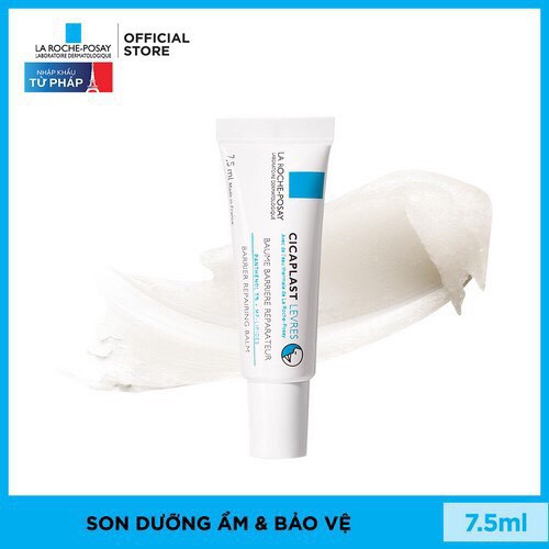 [Hcm]Kem Dưỡng Phục Hồi Độ Ẩm Và Bảo Vệ Môi La Roche Posay Cicaplast Lips 7.5Ml