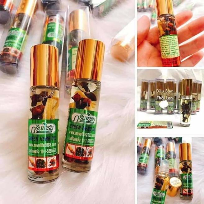 1 Chai Dầu Sâm Thái (8Ml) - Chính Hãng