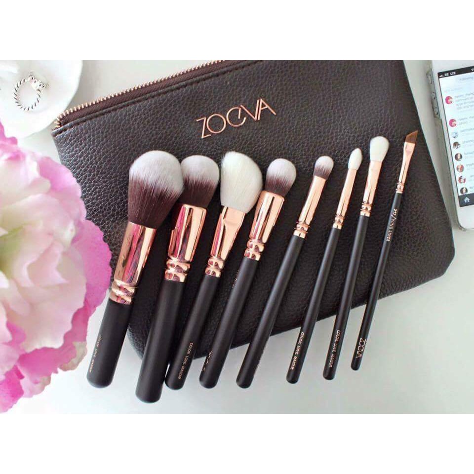 Set Cọ Trang Điểm Zoeva 8 Cây Lông Mịn Bám Phấn Dụng Cụ Makeup Cá Nhân Tiện Dụngvừa Tay Dễ Sử Dụng Đầy Đủ Chức Năng