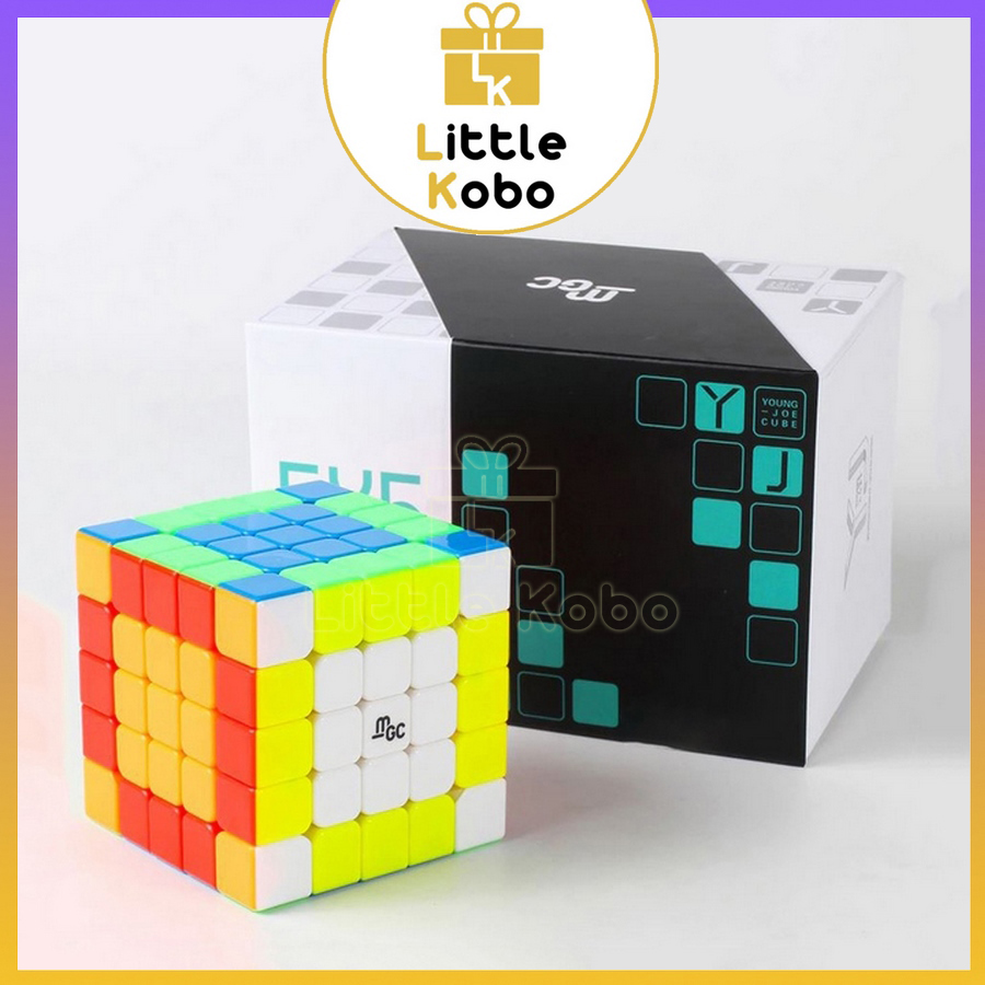 Rubik 5x5 YJ MGC 5x5 Có Nam Châm Stickerless Rubic 5 Tầng Đồ Chơi Trí Tuệ Trẻ Em Phát Triển Tư Duy 5