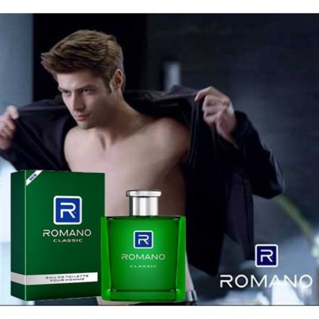 [Hcm]Nước Hoa Romano Hàng Romano Classic Edt 100Ml