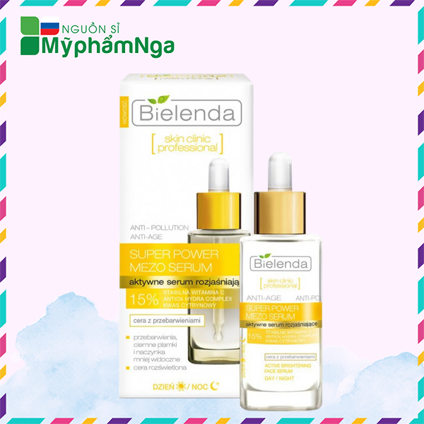 [Hcm]Serum Huyết Thanh Tưoi Bielenda 15% Mờ Nám Trắng Da