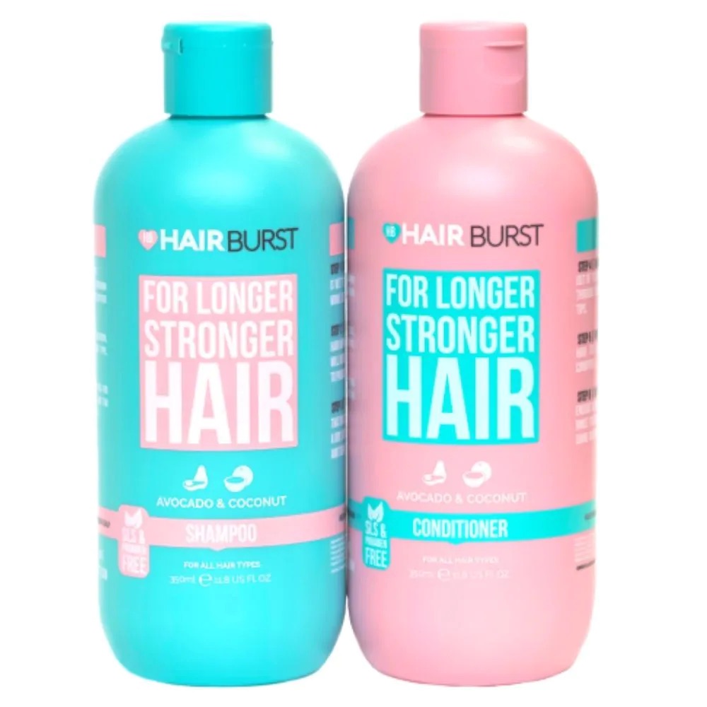 Set Gội Xả Hairburst | Hairburst Shampoo & Conditioner For Longer Stronger Hair