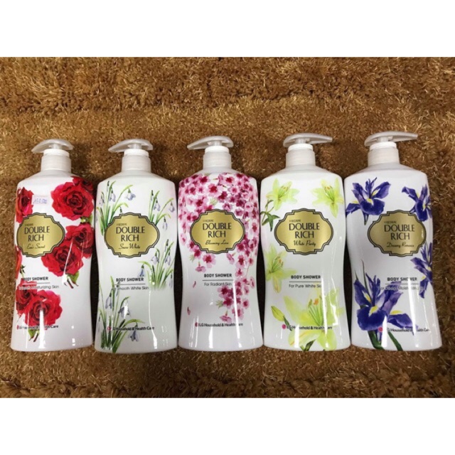 Sữa tắm Double Rich hương hoa 550g