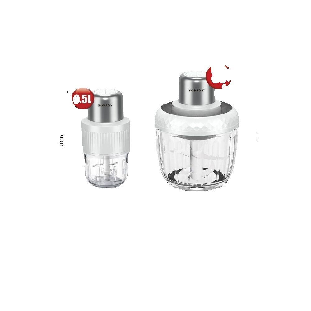 Máy xay thịt Sokany SK-06008 dung tích 3L, công suất 800W, lưỡi dao thép không gỉ