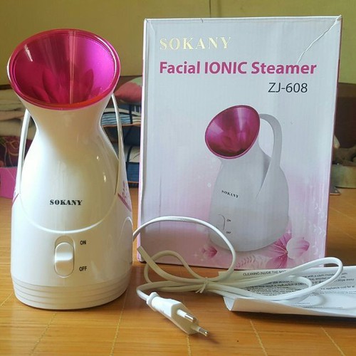 [ Hàng Công Ty ] May Xong Hoi Mat Máy Xông Hơi Mặt Phun Sương Sokany - Phiên Bản Đang Gây Sốt Cho Chị Em Hiện Nay. Sử Dụng Với Nước Hoặc Tinh Dầu Cho Làn Da Đẹp Mịn Màng. Tặng 1 Đèn Ngủ Nấm - Giá Giảm Đến 50% Hôm Nay!
