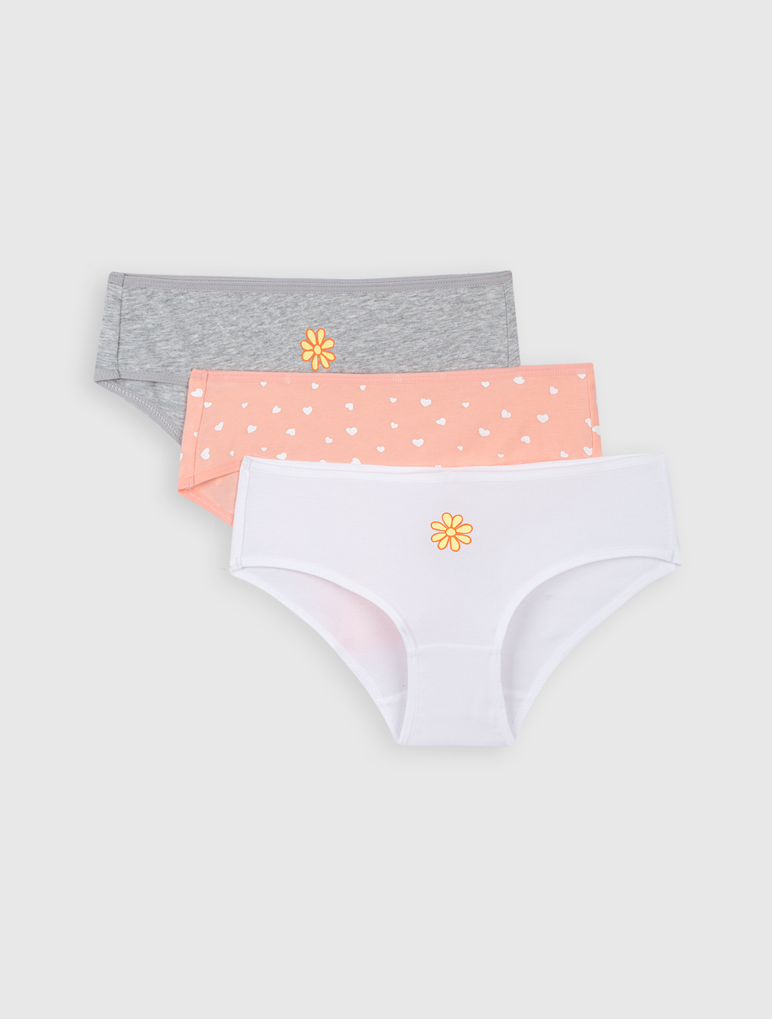 [15-17.4 VOUCHER TỚI 1 TRIỆU] Pack 3 quần lót bé gái CANIFA chất liệu cotton co giãn thoáng mát 1US2