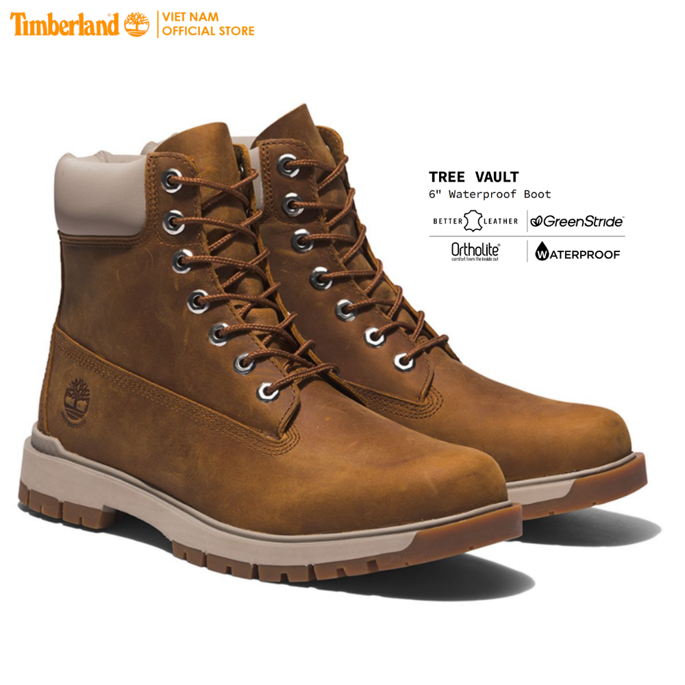 [Original] Timberland Giày Cổ Cao Nam 6-inch Premium Waterproof Boots Tree Vault TB0A5NHM5J