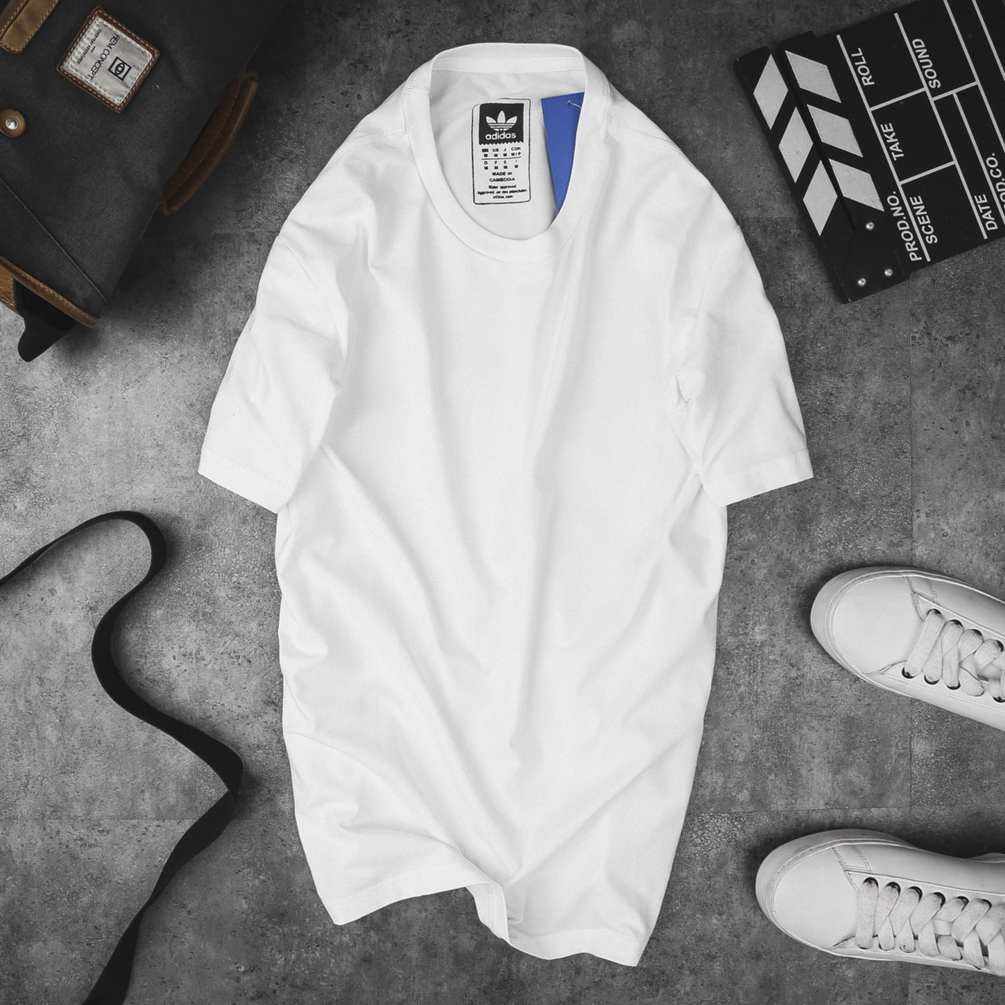 Áo Thun Nam Trơn Cổ Tròn vải Cotton co giãn dày dặn phông trơn basic tay ngắn nhiều màu