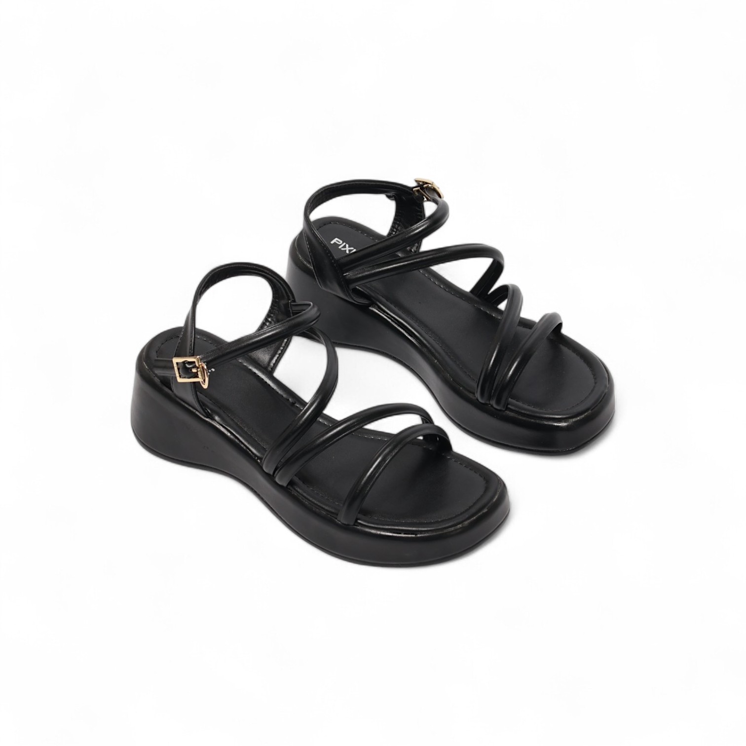 Giày Sandal Đế Xuồng 5cm Quai Mảnh Pixie H307