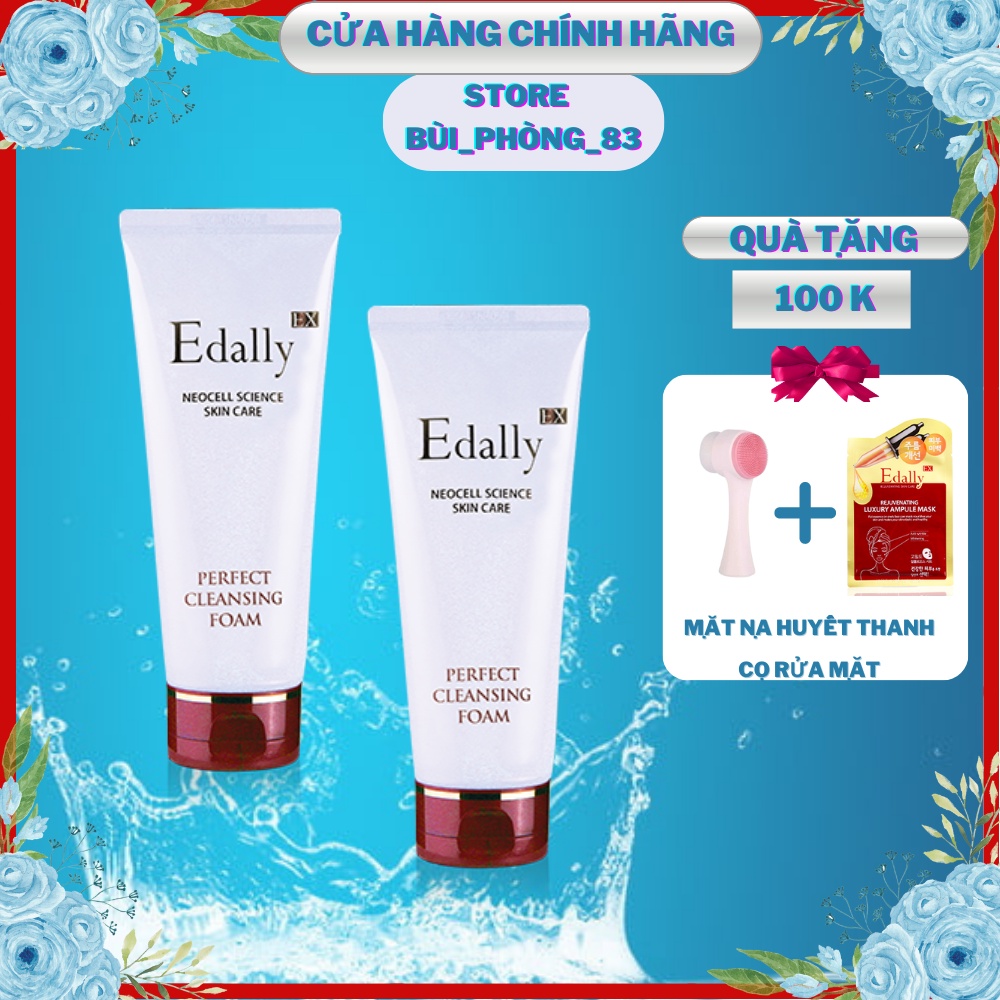 Sữa Rửa Mặt Sạch Sâu Cho Da Mụnda Dầu Edally 150Ml