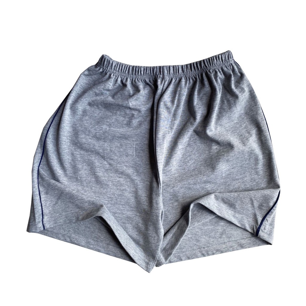 Quần Đùi Nam Thun Cotton Mặc Nhà - Quần Đùi Mặc Ngủ Nam Kẻ Sọc 2 Bên Basic Chất Cotton Mềm Mại Thoán