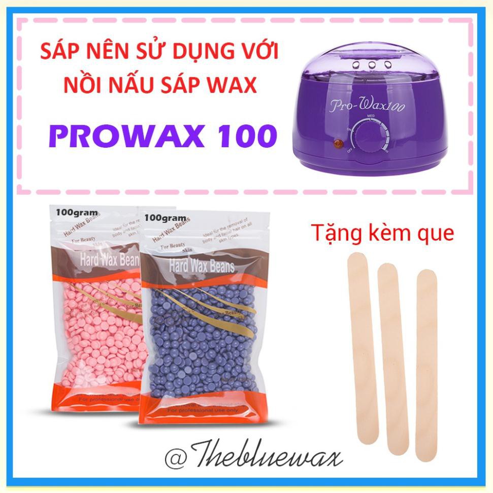 [Hcm]Sáp Wax Lông Nóng Dạng Hạt Wax Hard Bean Túi 100Gram Cho Nồi Nấu Wax Chuyên Dụng ( Bin Store 24H )