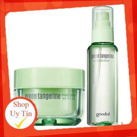 Cbs - Bill Sét Dưỡng Da Clio Goodal Green Tangerine Moist Cream And Toner Set