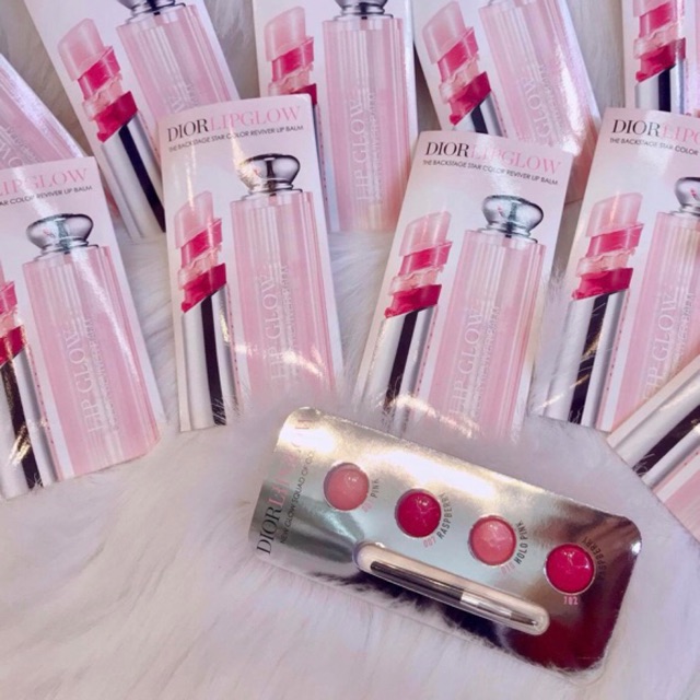 [Hcm]Vỉ Sample 4 Màu Son Dưỡng Dior Addict Lip Glow Kèm Cọ Cam Kết Hàng Đúng Mô Tả Chất Lượng Đảm Bảo An Toàn Đến Sức Khỏe Người Sử Dụng Đa Dạng Mẫu Mã