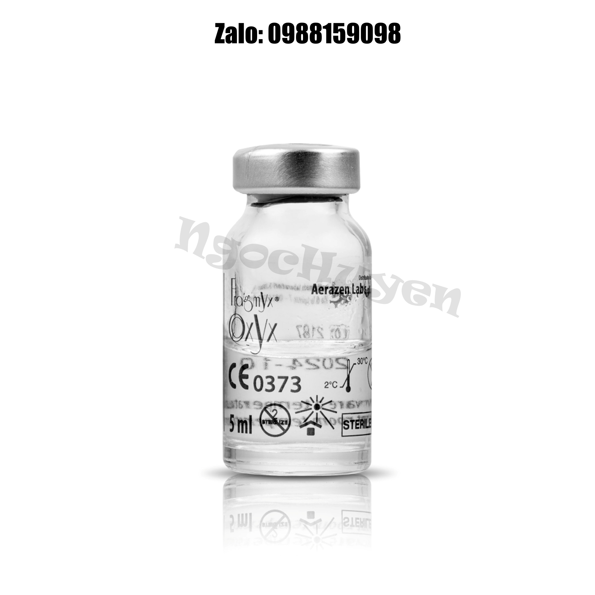 Tinh chất căng bóng da tiêm meso Fragmyx Oxyx – Huyết thanh làm sáng, tái tạo da và ngăn lão hóa - 1 hộp 5 lọ 5ml