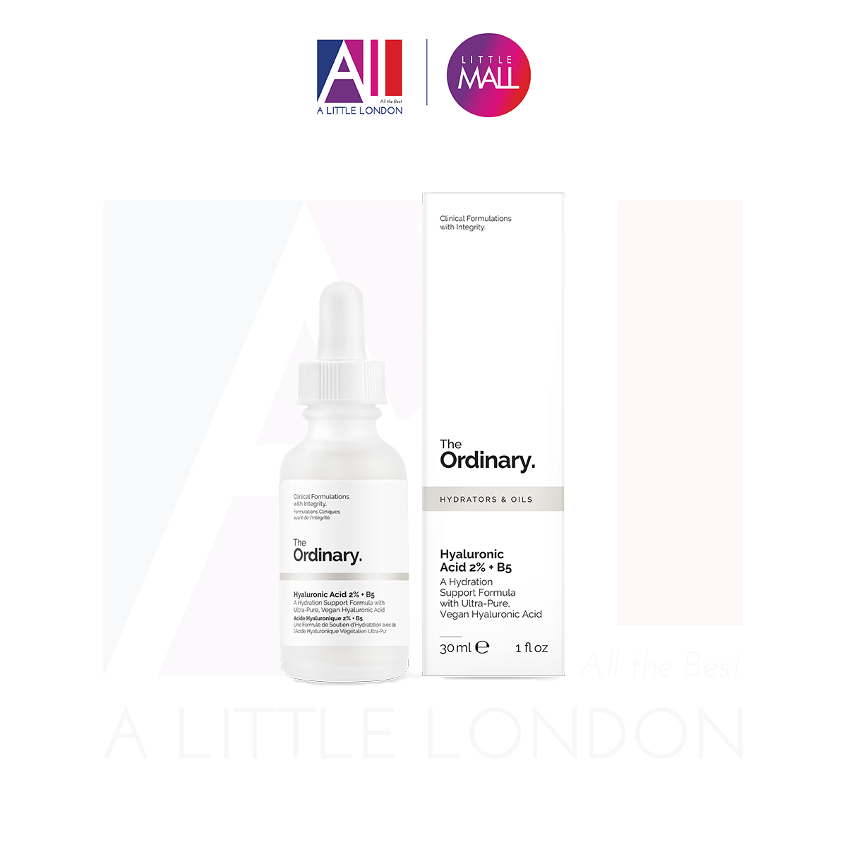 Tinh chất dưỡng The Ordinary Hyaluronic Acid 2% + B5 (Bill Anh)