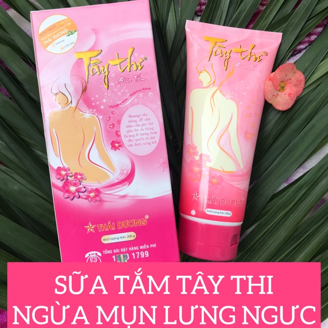 [Hcm][Sale 5️⃣%] Sữa Tắm Tây Thi 200G Ngừa Mụn Lưng Ngực Cánh Tay