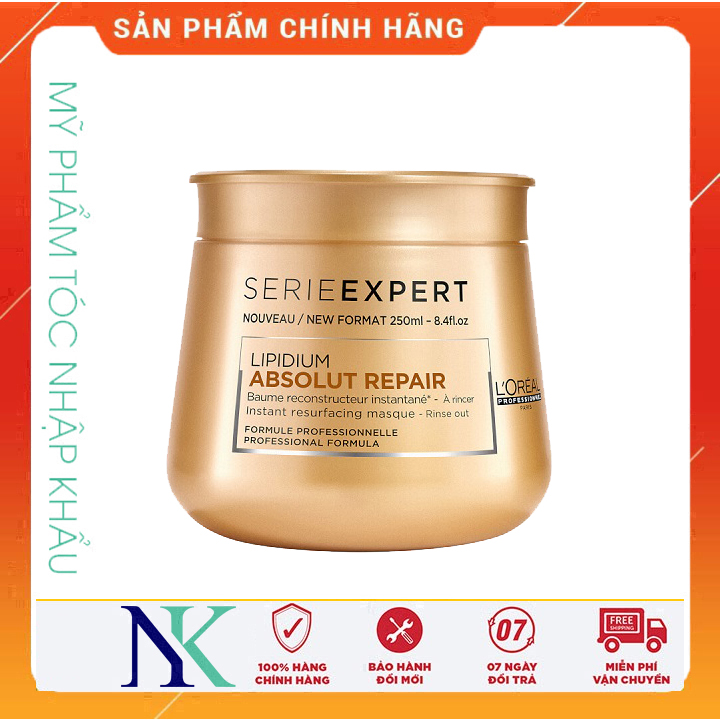 [Hcm]Hấp Dầu Loreal Phục Hồi 3 Tác Động Absolute 250Ml