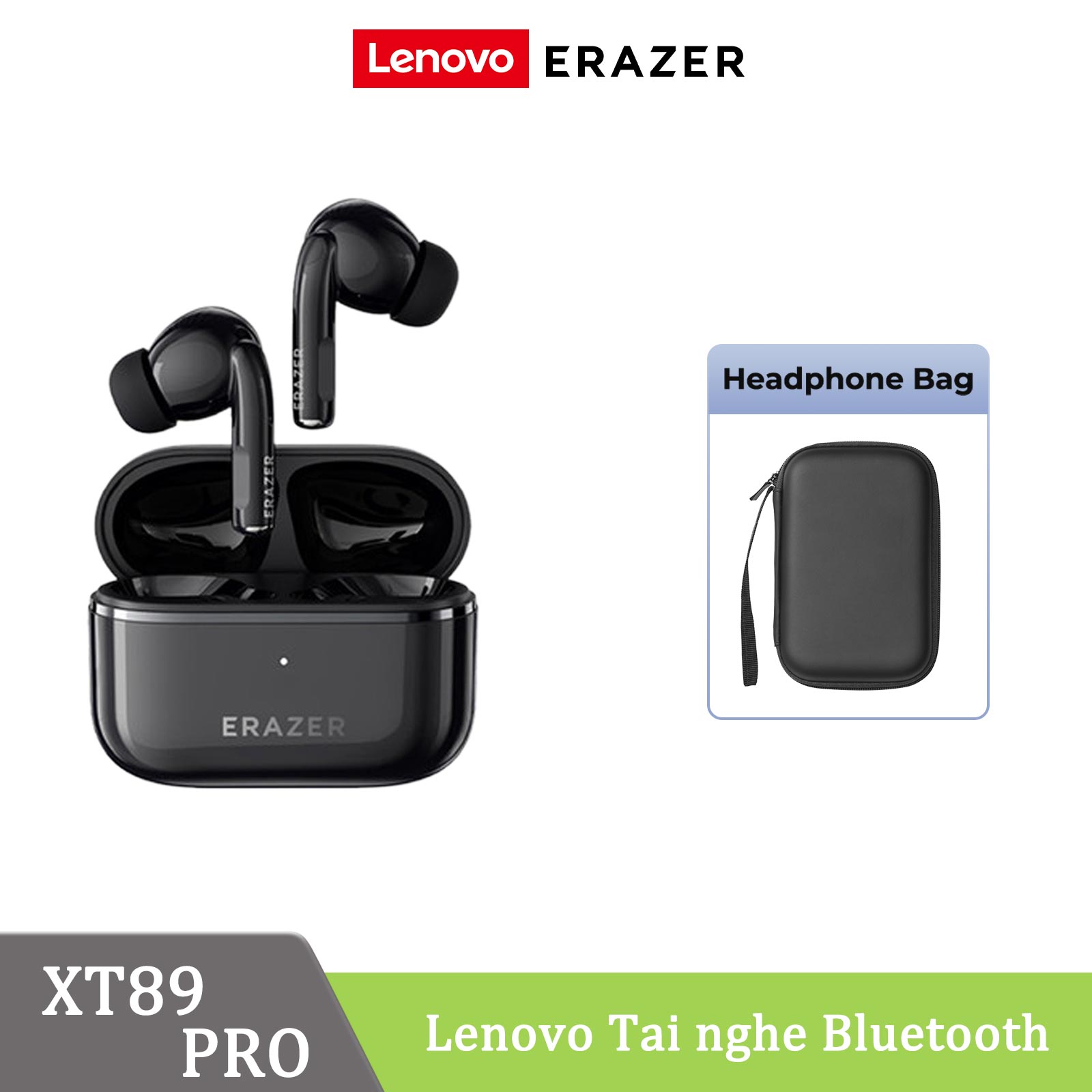 Lenovo XT89 PRO Tai nghe không dây Tai nghe dịch thuật thời gian thực AI Dịch thuật AI OWSBluetooth 